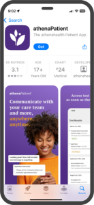 AthenaPatient Portal App